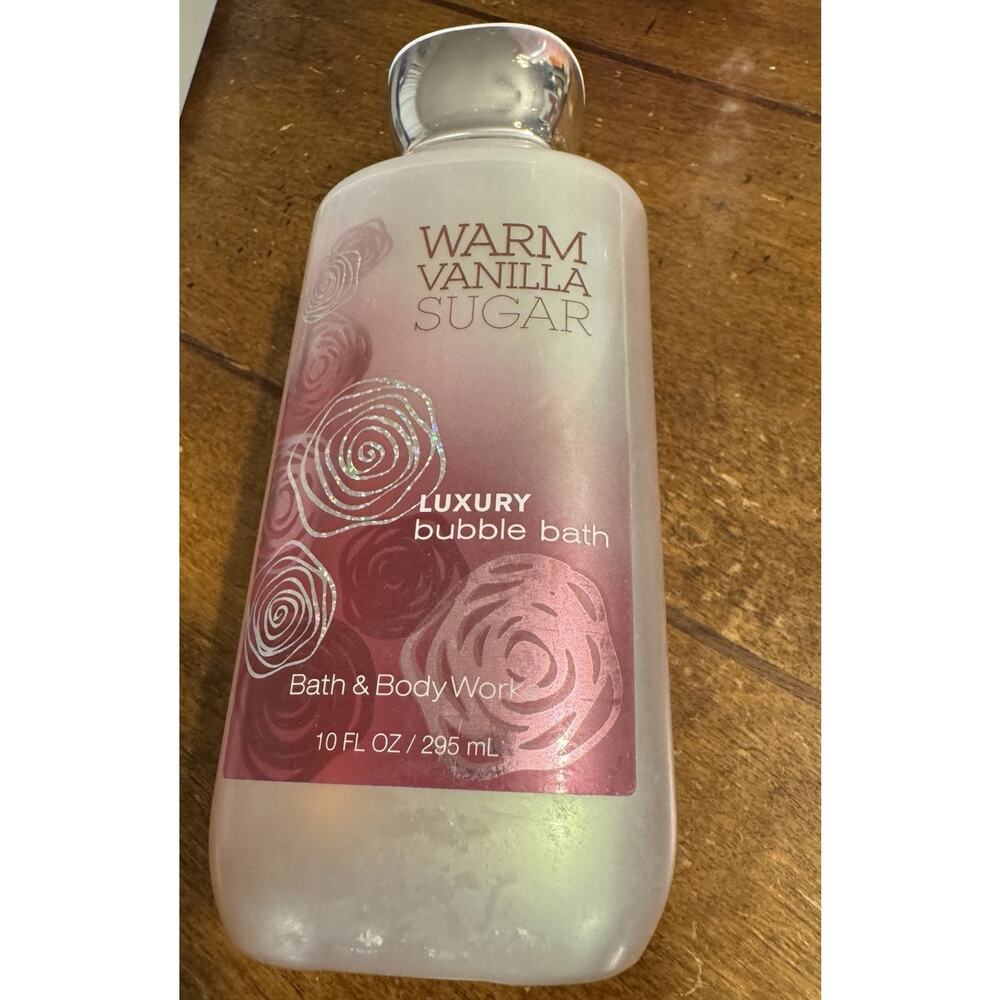 BATH & BODY WORKS WARM VANILLA SUGAR WOMEN LUXURY BUBBLE BATH 10 FL OZ